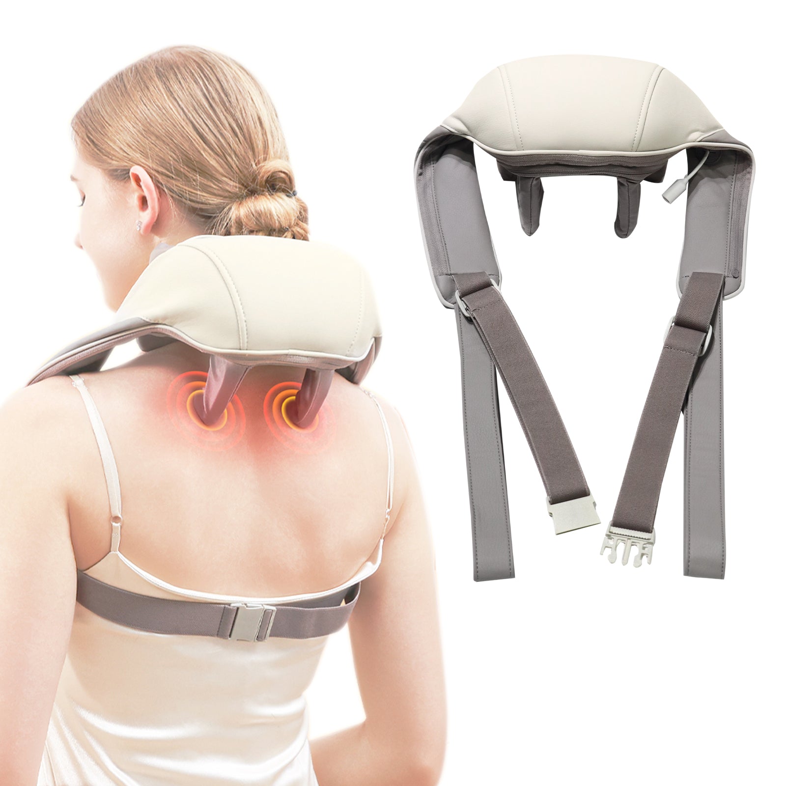 Shiatsu neck massage clearance cushion