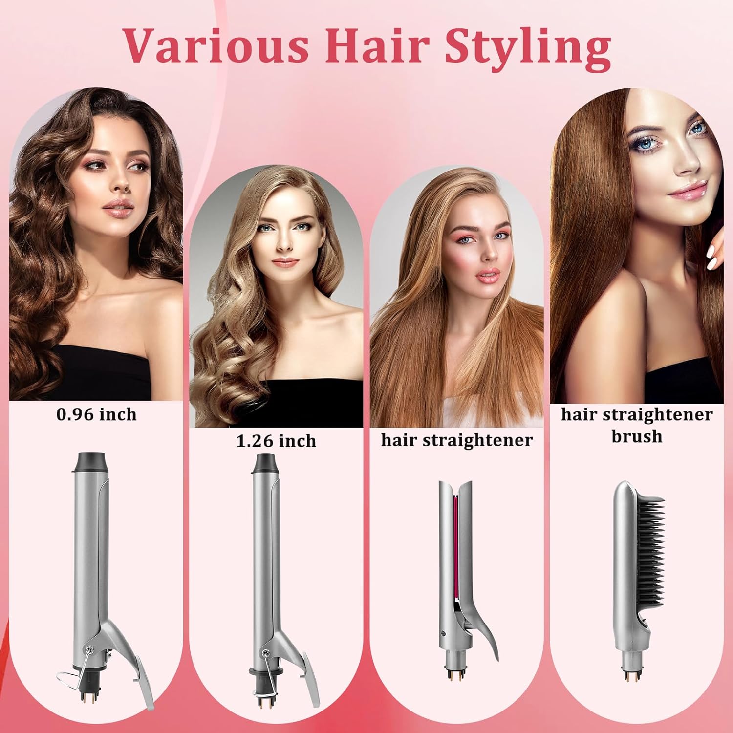 All in one curling iron best sale